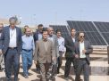 گزارش تصویری افتتاح نیروگاه خورشیدی ترکیبی